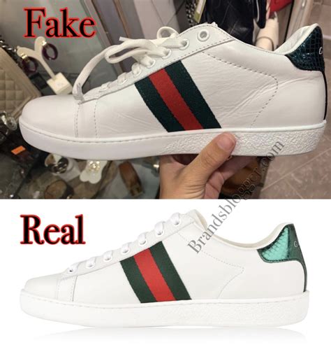 how do you know if a gucci shoe is fake|gucci first copy shoes.